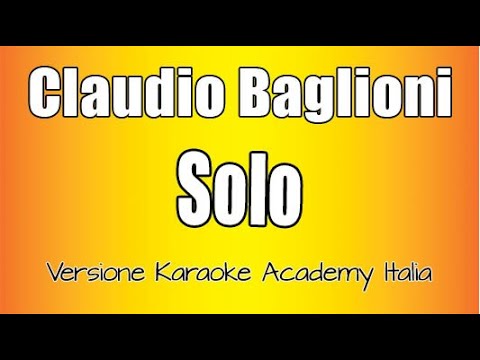 Claudio Baglioni - Solo