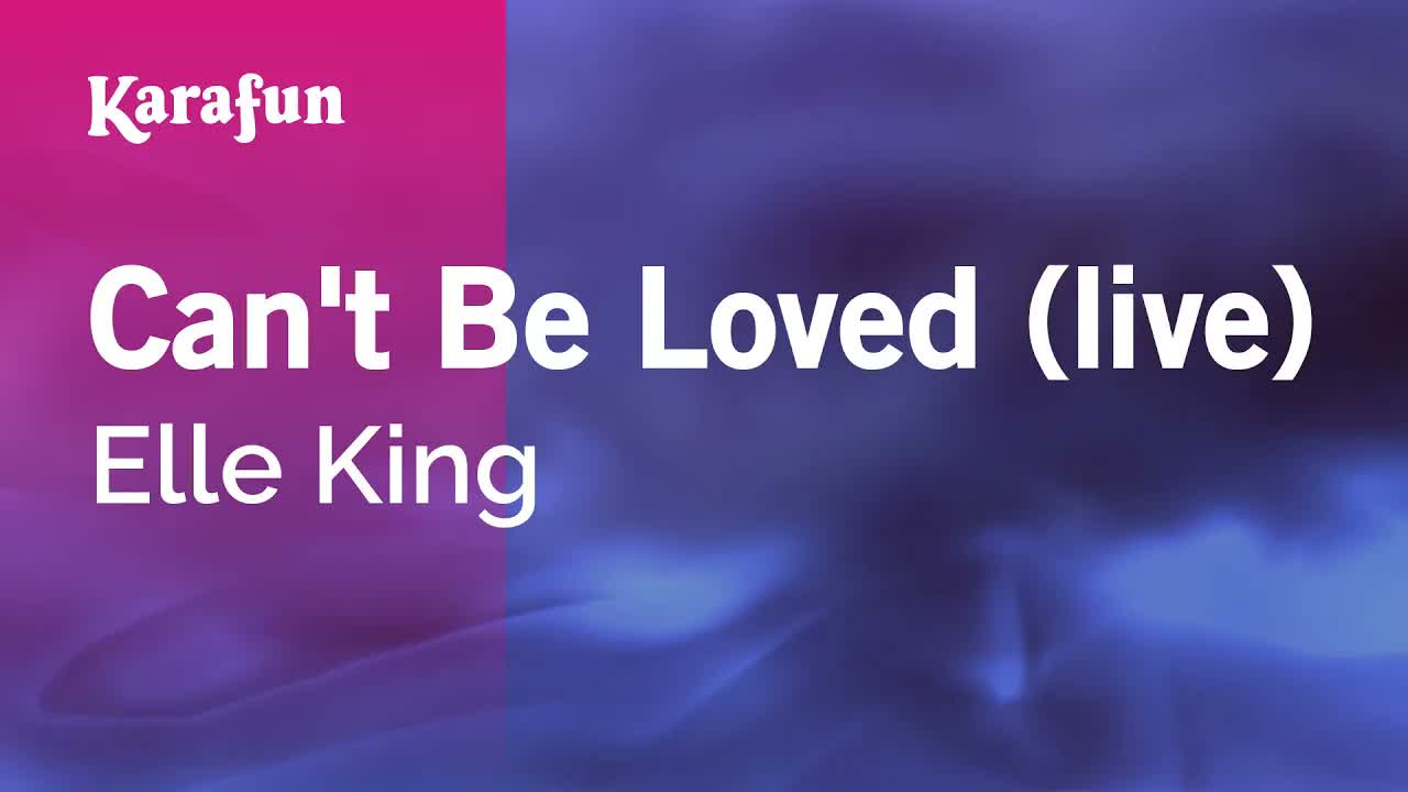 Elle King - Can't Be Loved (live)