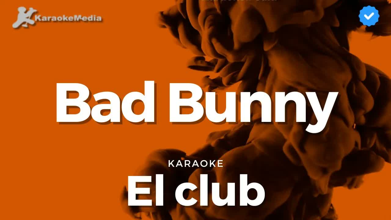 Bad Bunny - El club | Instrumental