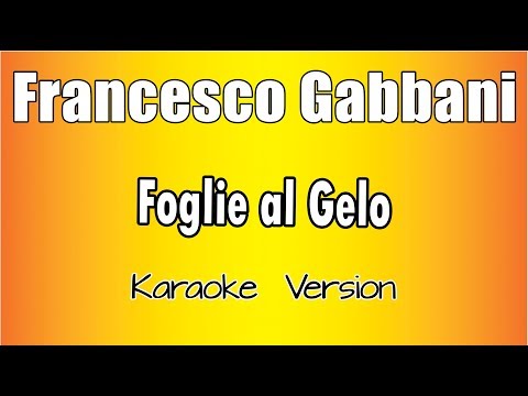 Francesco Gabbani - Foglie al Gelo