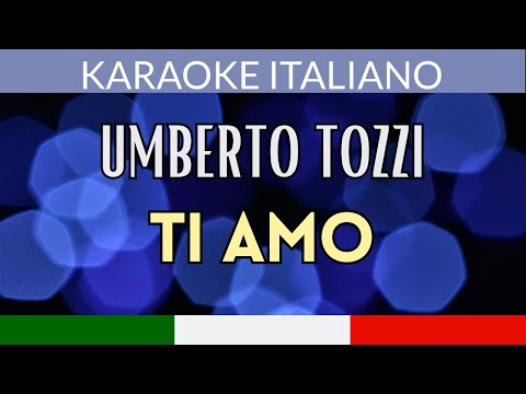 Umberto Tozzi - Ti amo (versione strumentale con testo)
