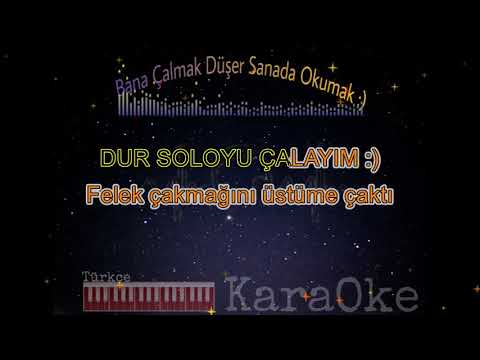 Felek Çakmağını Üstüme Çaktı (Musa Eroğlu)Türkçe Piano