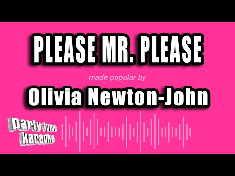 Olivia Newton-John - Please Mr. Please