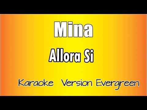 Mina - Allora si