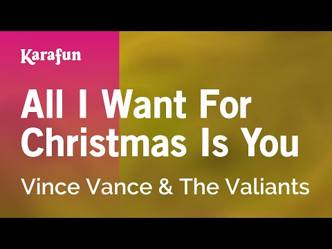 Vince Vance & The Valiants - All I Want For Christmas Is You