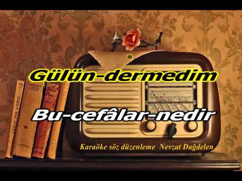 karaoke Ahmet İhvani Ne Kaçarsın Benden