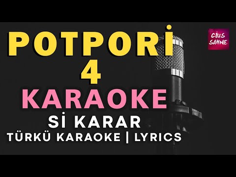 Potpori 4 (Kaynatın Çayı, Atem Tutem Ben Seni, Bitlis'in Önünde Bağlar) - Türkü Karaoke (Lyrics)
