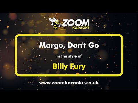 Billy Fury - Margo, Don't Go