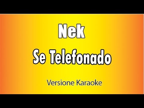 Nek - Se Telefonando