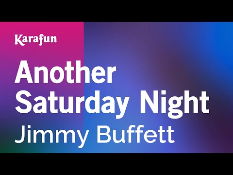 Jimmy Buffett - Another Saturday Night
