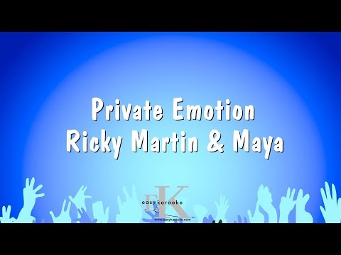 Ricky Martin & Maya - Private Emotion
