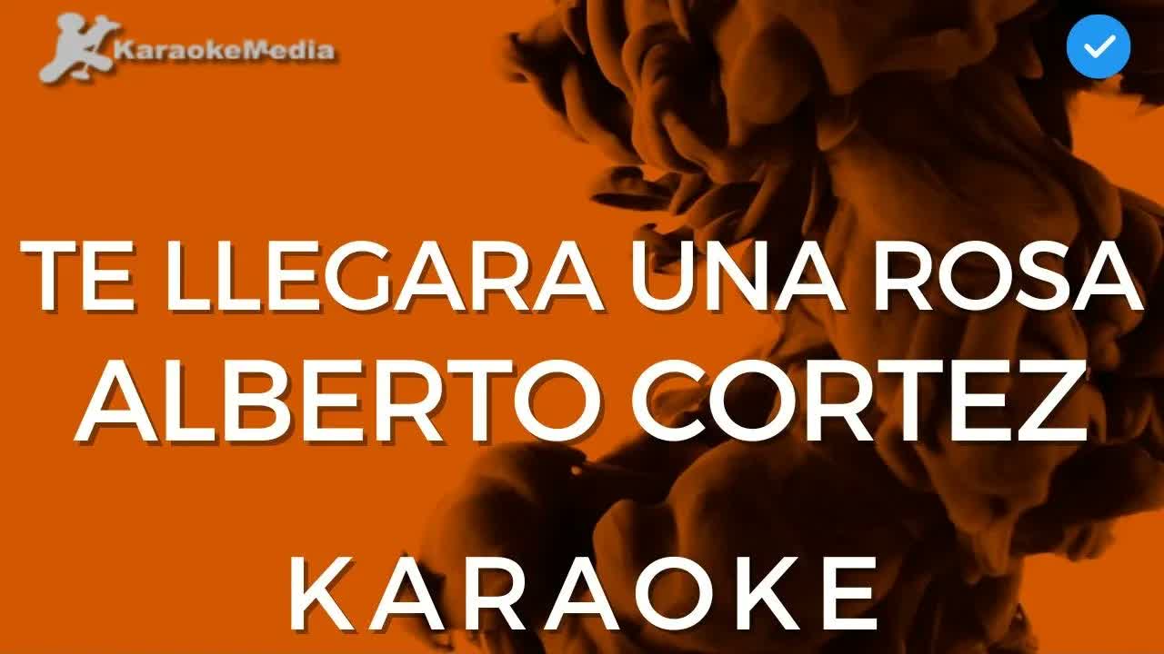 Alberto Cortez - Te llegara una rosa