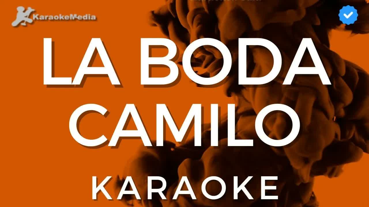 Camilo - La boda