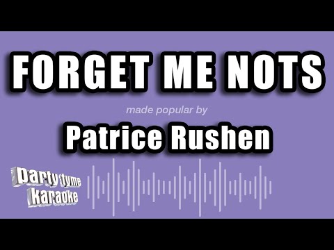 Patrice Rushen - Forget Me Nots
