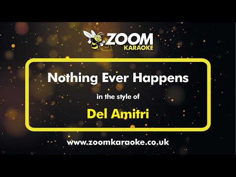 Del Amitri - Nothing Ever Happens