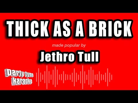 Jethro Tull - Thick As A Brick