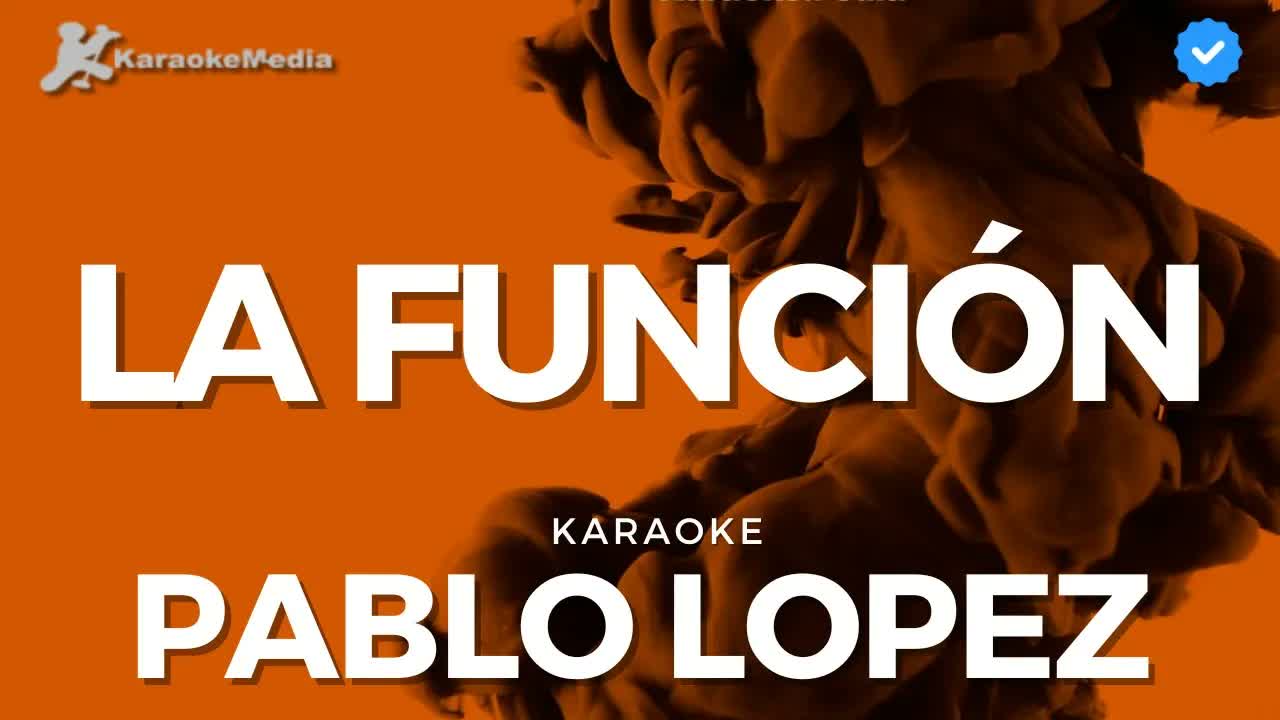 Pablo Lopez - La función