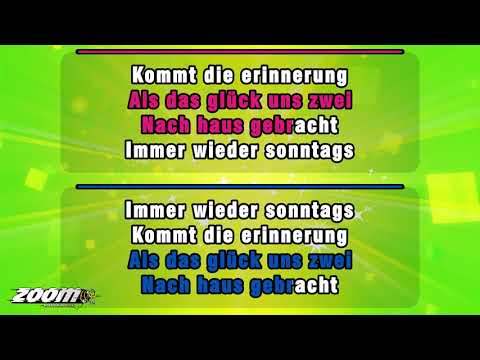 Cindy Und Bert - Immer Wieder Sonntags (Duet Version)