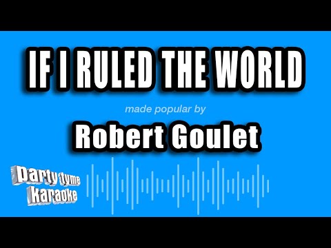 Robert Goulet - If I Ruled The World