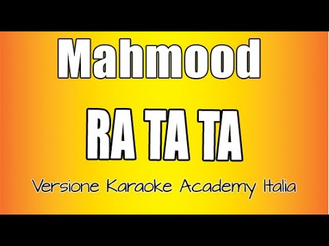 Mahmood - Ra Ta Ta