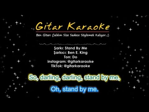 Stand By Me (Acoustic Guitar Karaoke)