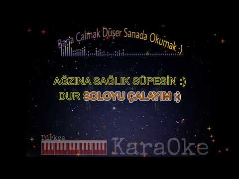 Hain Geceler (Cengiz Kurtoğlu-Hakan Altun-Koray Avcı)Türkçe Piano Karaoke 2 La Ve Mi