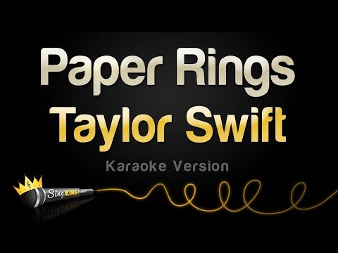 Taylor Swift - Paper Rings