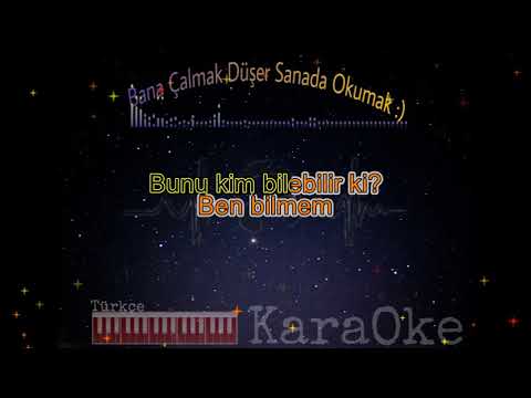 Ben Bilmem (Ebru Yaşar) Ton (La) Türkçe Piano