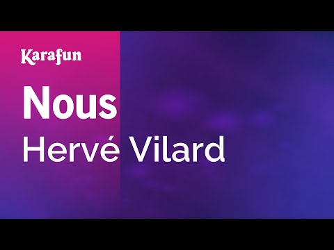 Hervé Vilard - Nous