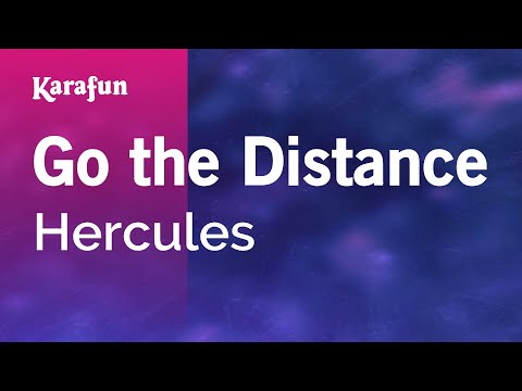 Hercules (1997 film) - Go the Distance