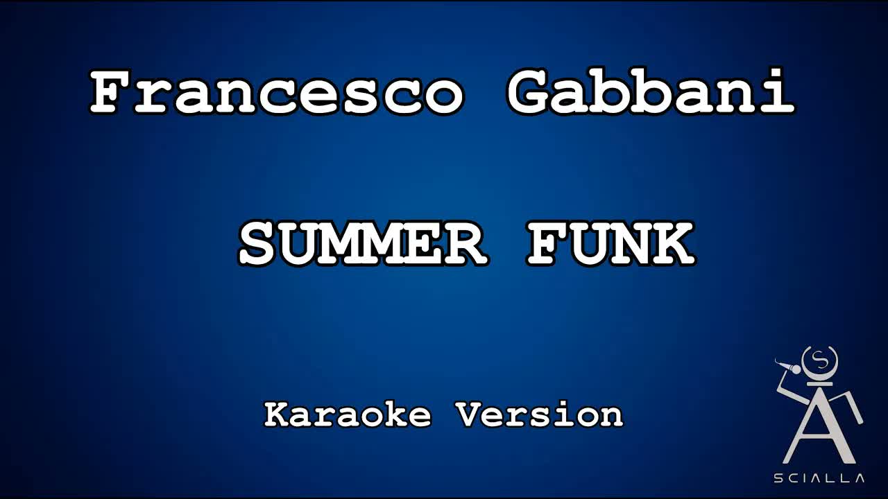 Francesco Gabbani - Summer Funk