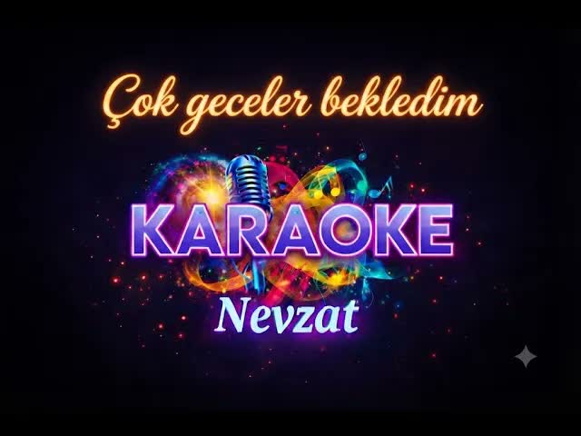 Çok geceler bekledim