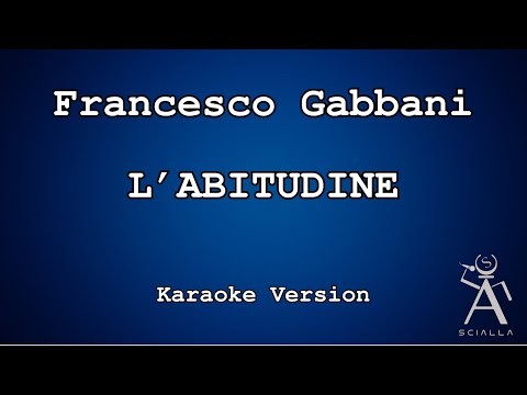 Francesco Gabbani - L’abitudine