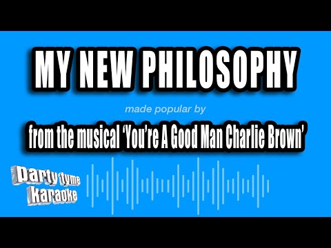 Youre A Good Man Charlie Brown' - My New Philosophy
