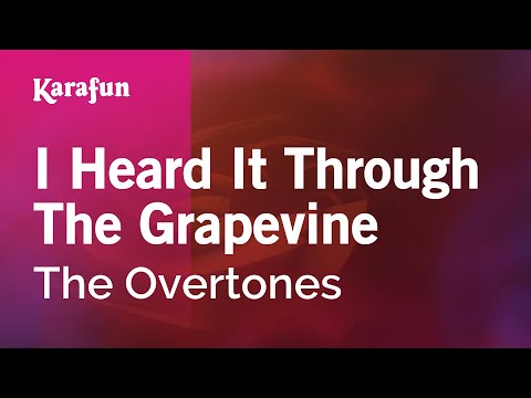 The Overtones - I Heard It Through the Grapevine