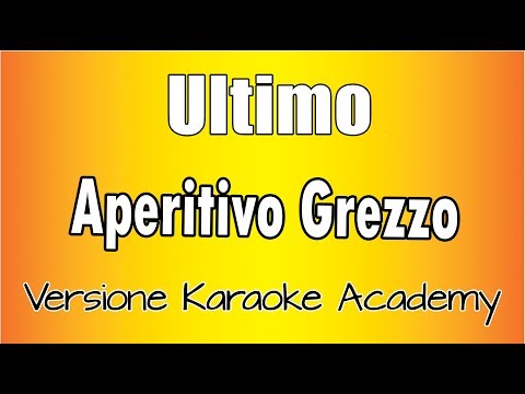 Ultimo - Aperitivo Grezzo