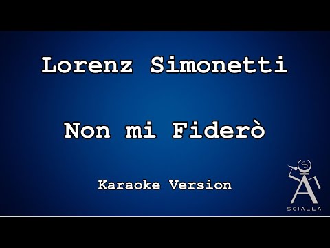 Lorenz Simonetti - Non mi fiderò