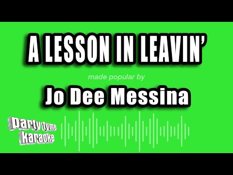 Jo Dee Messina - A Lesson In Leavin'
