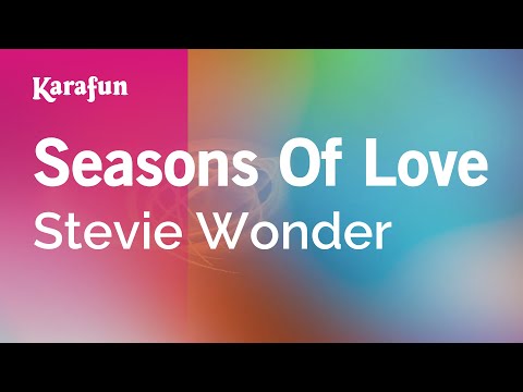 Stevie Wonder - Seasons of Love