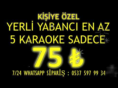 Kişiye Özel Yerli Yabancı Karaoke Sipariş