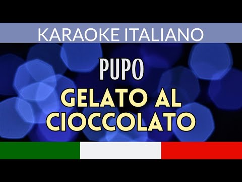 Pupo - Gelato al cioccolato (versione strumentale con testo)