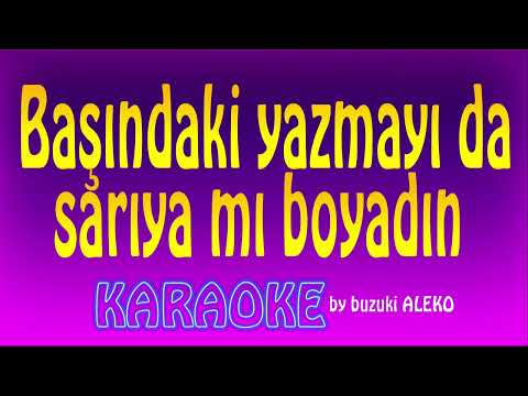 Başındaki Yazmayı da Sarıya mı Boyadın