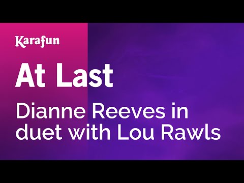 Dianne Reeves & Lou Rawls - At Last