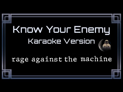 Rage Against The Machine Know Your Enemy