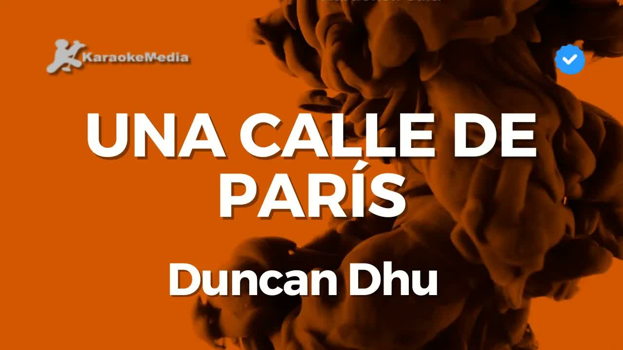 Duncan Dhu - Una calle de París