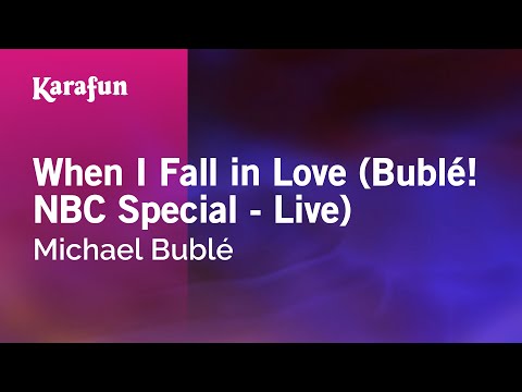 Michael Bublé - When I Fall in Love (Bublé! NBC Special - live)