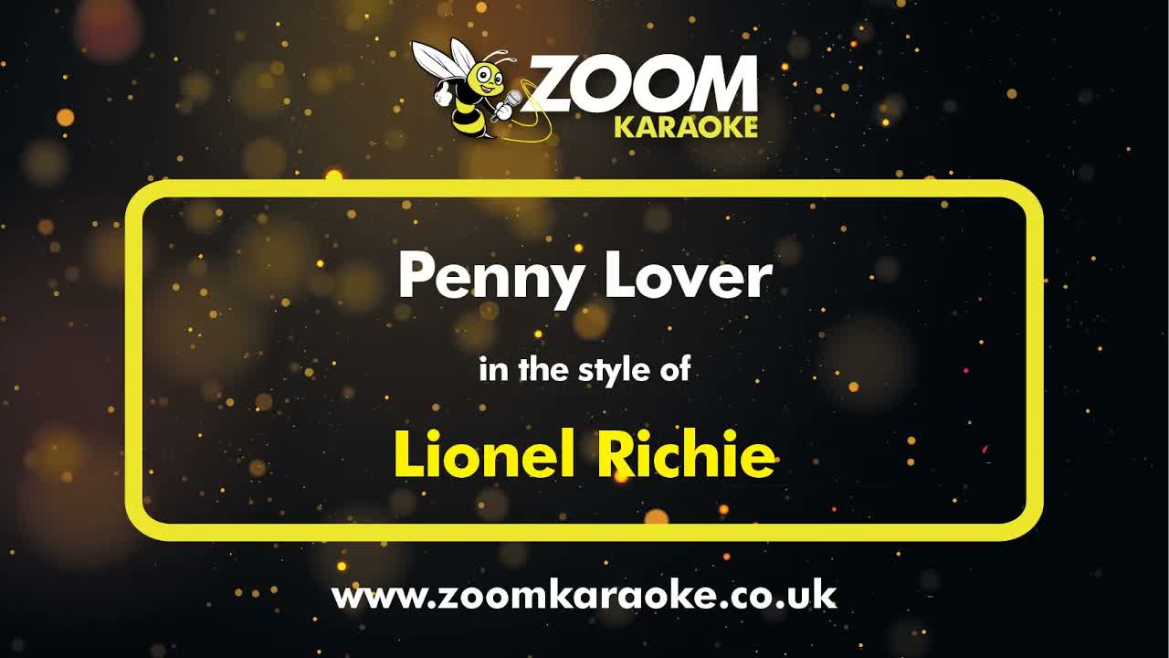 Lionel Richie - Penny Lover