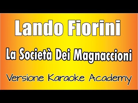 Lando Fiorini - La Società Dei Magnaccioni