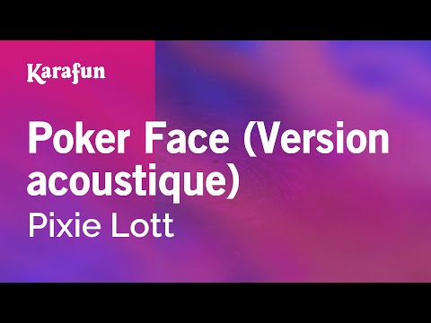 Pixie Lott - Poker Face (Acoustic version)