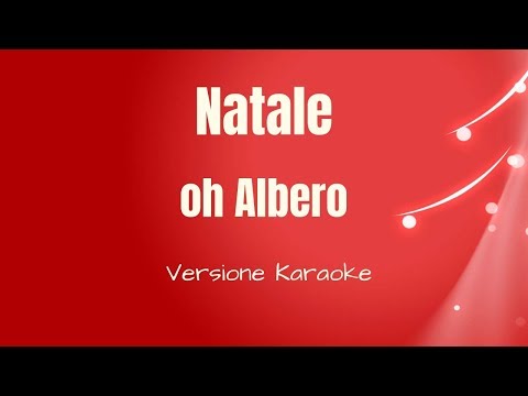 Karaoke Natale - Oh Albero ( O Christmas Tree ) CON GUIDA CANTO